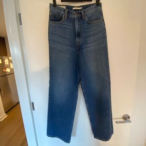 Levi’s high loose denim